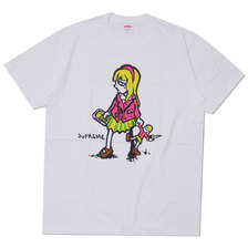 Supreme 19SS Suzie Switchblade Tee WHITE画像