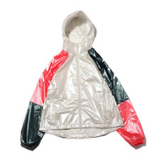 adidas W THE PACK WIND JACKET RAW WHITE/LEGEND IVY/PRISM PINK DT9409画像