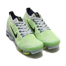 NIKE AIR VAPORMAX FLYKNIT 3 LT SILVER/BLACK-VLT GLW-GM RYL AJ6900-005画像