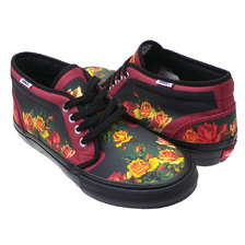 Supreme &times; Jean Paul Gaultier &times; VANS 19SS Floral Print Chukka Pro BURGUND画像