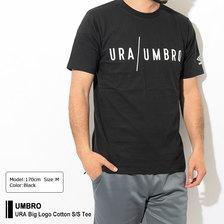 UMBRO URA Big Logo Cotton S/S Tee UUUNJA61画像