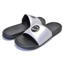 NIKE BENASSI JDI PRINT HAVE A NIKE DAY black/black-metallic silver 631261-020画像