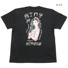 SKULL WORKS Tシャツ "タトゥーガール" 111928画像