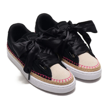 PUMA SUEDE HEART SNEAKERDRILLE WMS PUMA BLACK-SI 369237-01画像