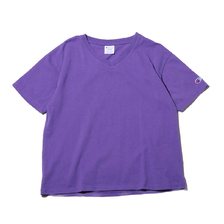 Champion V NECK T-SHIRT VIOLET CW-M323-265画像