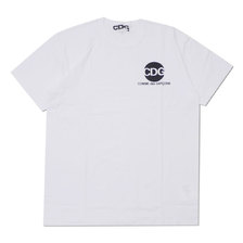 CDG COMME des GARCONS CIRCLE TEE WHITE画像