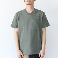Goodwear USAコットン Vネック TEE 2W7-3508画像