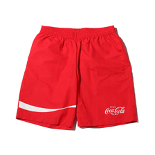 COCA COLA by ATMOS LAB EASY SHORT RED AL19S-BM01-RED画像