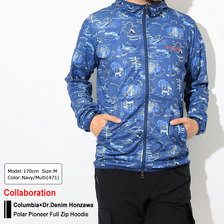 Columbia &times; Dr.Denim Honzawa Polar Pioneer Full Zip Hoodie PM1819画像