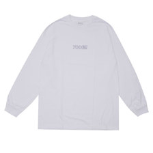 700 FILL Payment Logo L/S Tee WHITExNAVY画像