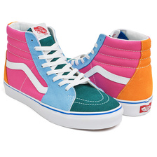 VANS SK8-HI (SUEDE / CANVAS) MULTI / BRIG VN0A38GEVS6画像