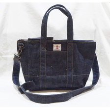SAMURAI JEANS SJSDB20TH-25OZ デニムショルダ―トートバッグ画像