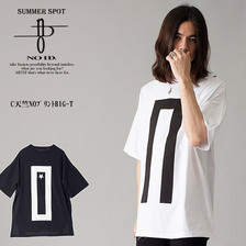 NO ID. C天竺NOプリントBIG-T 844006-182T画像