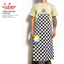 COOKMAN LONG APRON -CHECKER- 233-91903画像