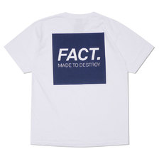 RHC Ron Herman FACT. BOX LOGO S/S TEE WHITE画像