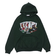 DREAM TEAM Casino Table Pullover FOREST GREEN画像