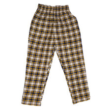 COOKMAN Chef Pants Corduroy Tartan YELLOW画像