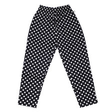 COOKMAN Chef Pants Dots BLACK画像