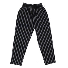 COOKMAN Chef Pants PINSTRIPE BLACK画像
