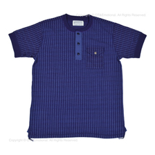 SUGAR CANE FICTION ROMANCE 4NEEDLES BORDER S/S HENLEY SC78231画像