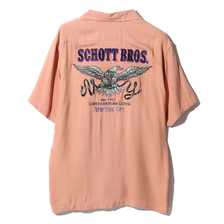 Schott OPEN COLLAR SHIRT Schott EAGLE 3195014画像
