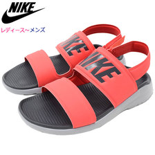 NIKE WMNS TANJUN SANDAL Ember Glow/Anthracite 882694-800画像