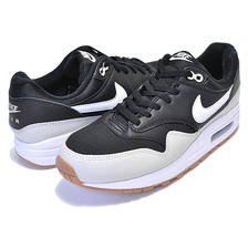 NIKE AIR MAX 1(GS) black/white-light bone 807602-011画像