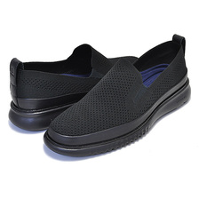 COLE HAAN 2 ZEROGRAND STCHLTE SLIPON black/black C29654画像