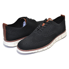 COLE HAAN ZEROGRAND STCHLTE OX black/ivory C24948画像