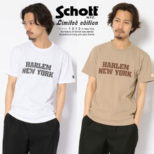 Schott T-SHIRT HARLEM NEWYORK 3193103画像