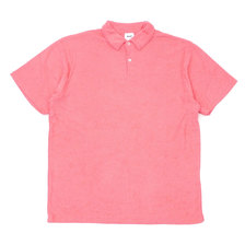 RHC Ron Herman Pile S/S Polo Shirt PINK画像