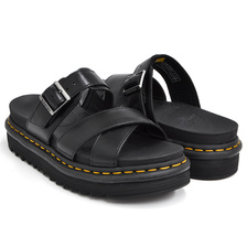 Dr.Martens RYKER SLIDE SANDAL BLACK BRANDO 24515001画像