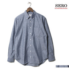 SERO CHAMBRAY BD SHIRTS MADE IN JAPAN SR190CH-11011画像