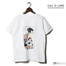 CAL O LINE UKIYO-E TEE MADE IN JAPAN CL191-076画像
