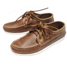 Quoddy Trail Moccasin #501 BLUCHER MOCCASIN natural chrome画像