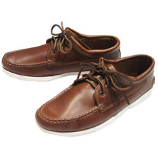 Quoddy Trail Moccasin #501 BLUCHER MOCCASIN whisky chrome画像