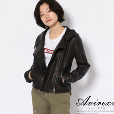 AVIREX SHEEP HOODED DOUBLE RIDERS 6291017画像