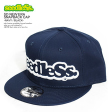 seedleSs. &times; NEW ERA SD NEW ERA SNAPBACK CAP -NAVY/WHITE- SDREG-HT01NW画像