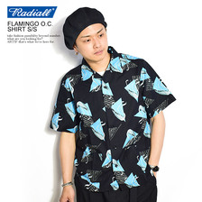 RADIALL FLAMINGO - OPEN COLLARED SHIRT S/S画像