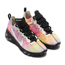 NIKE W REACT ELEMENT 55 MULTI-COLOR/SAIL-BLACK-SAIL CJ6896-901画像
