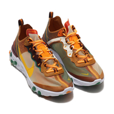 NIKE REACT ELEMENT 87 PALE IVORY/ORNG PL-PL IVRY-FR CJ6897-113画像