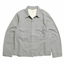BURGUS PLUS Seersucker Western Jacket BP19903画像
