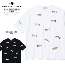 GRAVYSOURCE GOLDEN AGE TEE GS19-NCS02画像
