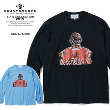 GRAVYSOURCE GOD L/S TEE GS19-NCS09画像