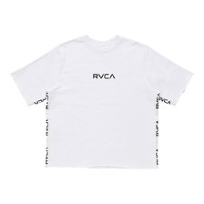 RVCA SMALL RVCA CREW SS WHITE AJ041003画像