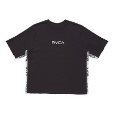 RVCA SMALL RVCA CREW SS BLACK AJ041003画像