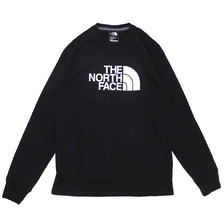 THE NORTH FACE L/S HALF DOME TEE BLACK WHITE画像
