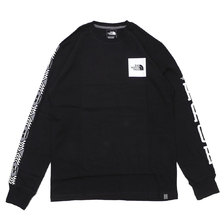 THE NORTH FACE L/S 92 RAGE HEAVYWEIGHT CREW BLACK WHITE画像