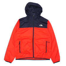 THE NORTH FACE CYCLONE HOODY RED NAVY画像