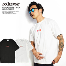 DOUBLE STEAL EMBROIDERY BOX S/S T-SHIRT 992-12006画像